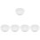5Pcs Stackable White Steamer Basket Insert for Vegetable Steaming 7