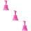 3Pcs Drainage Cleaner Rose Red Basin Plunger for Kitchen Sink Use 9