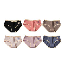 12Pcs Girls Underwear Breathable Cotton Midrise Assorted Color Briefs