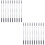 20 Pcs Disassembly Stick Stainless Steel 6