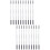 20 Pcs Disassembly Stick Stainless Steel 7