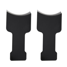 4Pcs Black Hair Coloring Comb Dye Brush Kit for Salon and Home Use