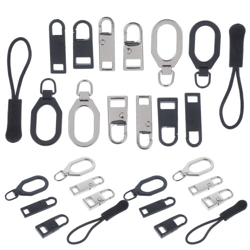 128 Pcs Zipper Set Detachable Handbag 2