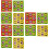 30 Pcs Earth Tones Child Combo Plate 7