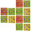 30 Pcs Earth Tones Child Combo Plate 6