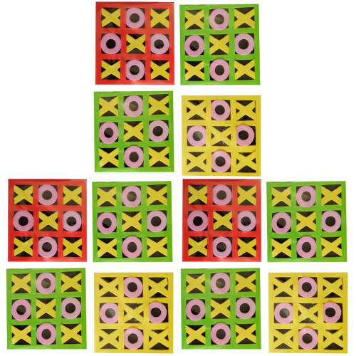 30 Pcs Earth Tones Child Combo Plate 1