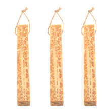 15Pcs Natural Fatwood Fire Starter Sticks Durable Pine Wood for Hikers