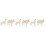 6Pcs White Educational Toy Model Durable PVC for Kids 4
