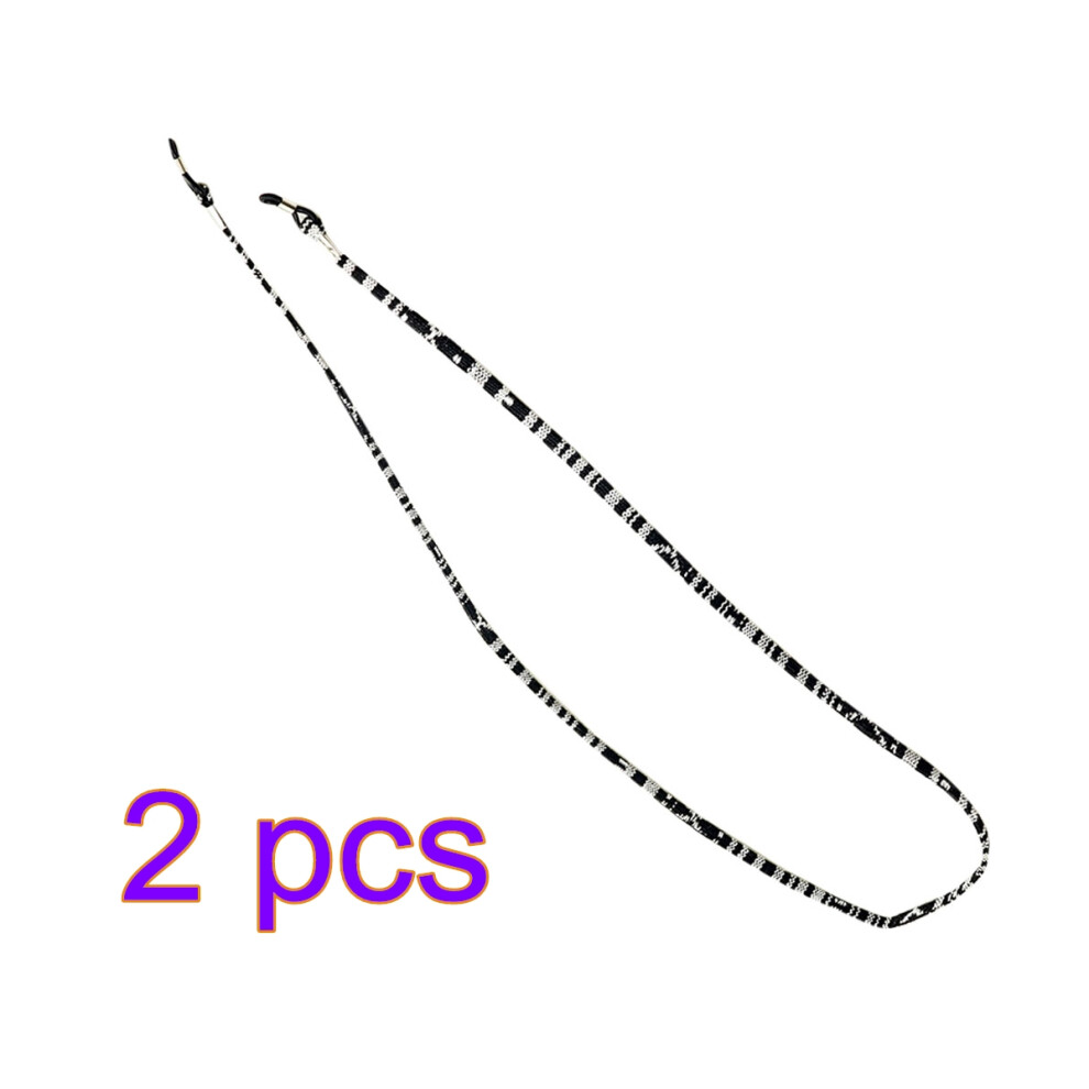 Vaguelly 2 Pieces Eye Glass Holder Around Neck Eyeglasses Strap For Women