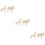 6Pcs White Educational Toy Model Durable PVC for Kids 9