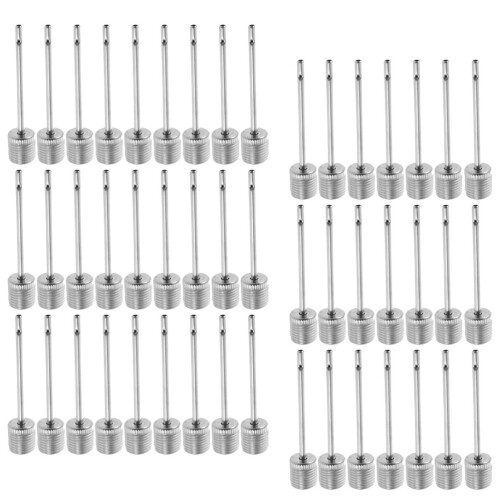 1000Pcs Multi-Function Silver Pump Needles for Sports Ball Inflation
