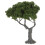 2Pcs High Simulation Miniature Olive Green Trees for Sand Table Decor 1