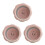 3Pcs Pink Folding Wash Basins Large Capacity Durable 2
