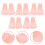 10Pairs Compact Pink Plastic Shoe Display Model Sock Holder 5