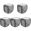 5Pcs Foldable Black Viewing Cage Breathable Insects Cage for Home 5