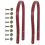 6Pcs Dark Red Handbag Strap Thick Belt for Tote Replacement 10