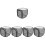 5Pcs Foldable Black Viewing Cage Breathable Insects Cage for Home 8