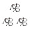 24Pcs Bead Mark Stroke Counter for Counting 7