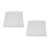 2Pcs High Density White Sponge Seat Supports for Sagging Sofa Cushions 8
