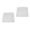 2Pcs High Density White Sponge Seat Supports for Sagging Sofa Cushions 4