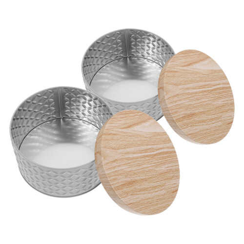 8 Pcs Cookie Tins With Lids: Decorative Metal Storage Containers