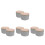 8 Pcs Cookie Tins With Lids: Decorative Metal Storage Containers 10