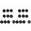 2 Count Digital Hand Card Acrylic Tag Number Key Tags Rings Hotel 2