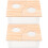 2pcs Hamster Sandbox Small Pet Acrylic Splash 5