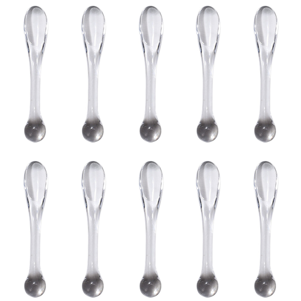 Iplusmile Cream 20Pcs Transparent Abs Makeup Spatulas For Facial S And Eye Care