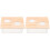 2pcs Hamster Sandbox Small Pet Acrylic Splash 2