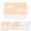 2pcs Hamster Sandbox Small Pet Acrylic Splash 9