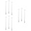 9 Pcs Sterling Silver Adjustable Extender Chain For Bracelets Diy 7