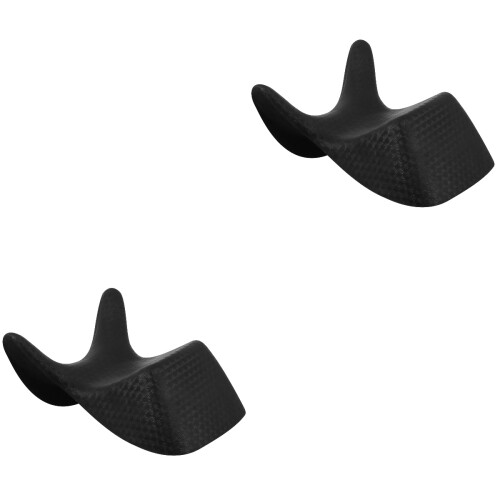 2pcs Shampoo Bed Pillow Cosmetic Pvc Head Pad 2