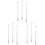 9 Pcs Sterling Silver Adjustable Extender Chain For Bracelets Diy 2