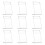 45 Pcs Acrylic Display Stand L-Shape Slanted Desktop Menu Holder 10