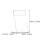 45 Pcs Acrylic Display Stand L-Shape Slanted Desktop Menu Holder 2