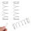 8pcs Bamboo Trolley Release Key Shopping Cart Token Keychain Practical 1