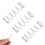 8pcs Bamboo Trolley Release Key Shopping Cart Token Keychain Practical 3