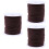 3pcs Dark Elastic Rope Jewelry Elastic String Cord Beads String For Diy Bracelet Making 6