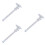 3Pcs White Vernier Caliper 4-Way Gauging Tool for Precise Measurement 7