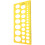 2Pcs Ellipse Draft Rulers Plastic Template For School Office 7