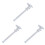3Pcs White Vernier Caliper 4-Way Gauging Tool for Precise Measurement 2