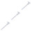 3Pcs White Vernier Caliper 4-Way Gauging Tool for Precise Measurement 5
