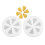 16Pièces Moule Silicone Transparent Fromage Pour Décoration 1
