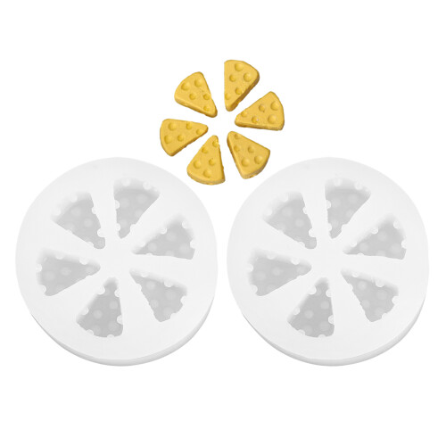 16Pièces Moule Silicone Transparent Fromage Pour Décoration