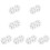 16Pièces Moule Silicone Transparent Fromage Pour Décoration 8