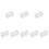16Pièces Moule Silicone Transparent Fromage Pour Décoration 10
