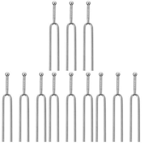 12 Pcs Musical Instruments Tone Tuning Forks Tool Classical 1