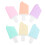 6Pcs Cartoon Highlighter Pens Fluorescent Marking Markers 1