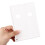 3Pcs White Desktop Sign Holder ABS Price Tags Display Stand 6